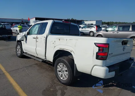 2024 Nissan Frontier S/Sv из США, поврежденный, VIN 1N6ED1CL0RN660753